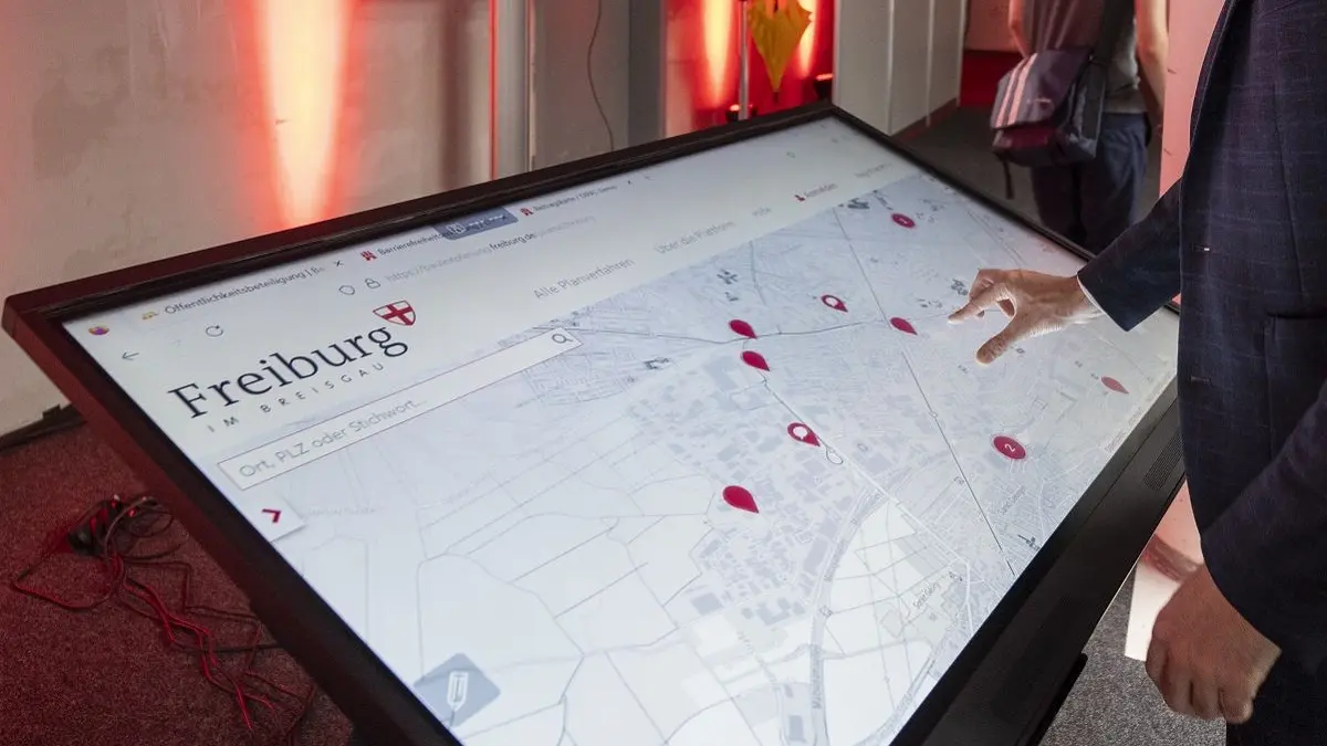 Die Stadt Freiburg setzt bei der Stadtplanung auf zahlreiche digitale Daten.