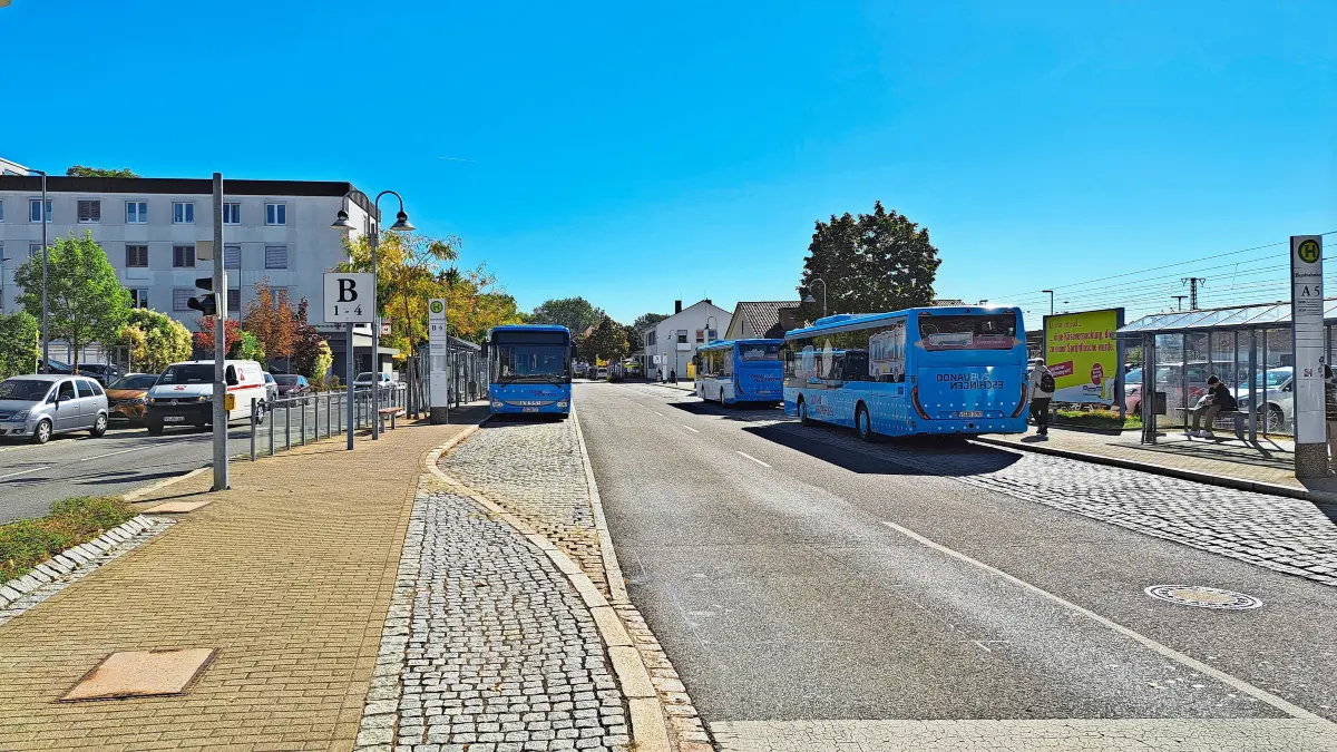 Auch für den Neubau des Busbahnhofs möchte die Stadt Mittel aus dem Sondervermögen abrufen.