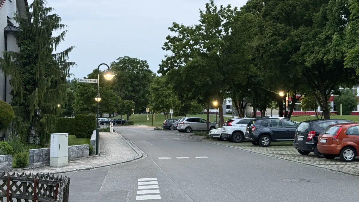Auch der Bereich der Heimgartenstraße wird im Bereich des künftigen Nahwärmenetzes liegen.