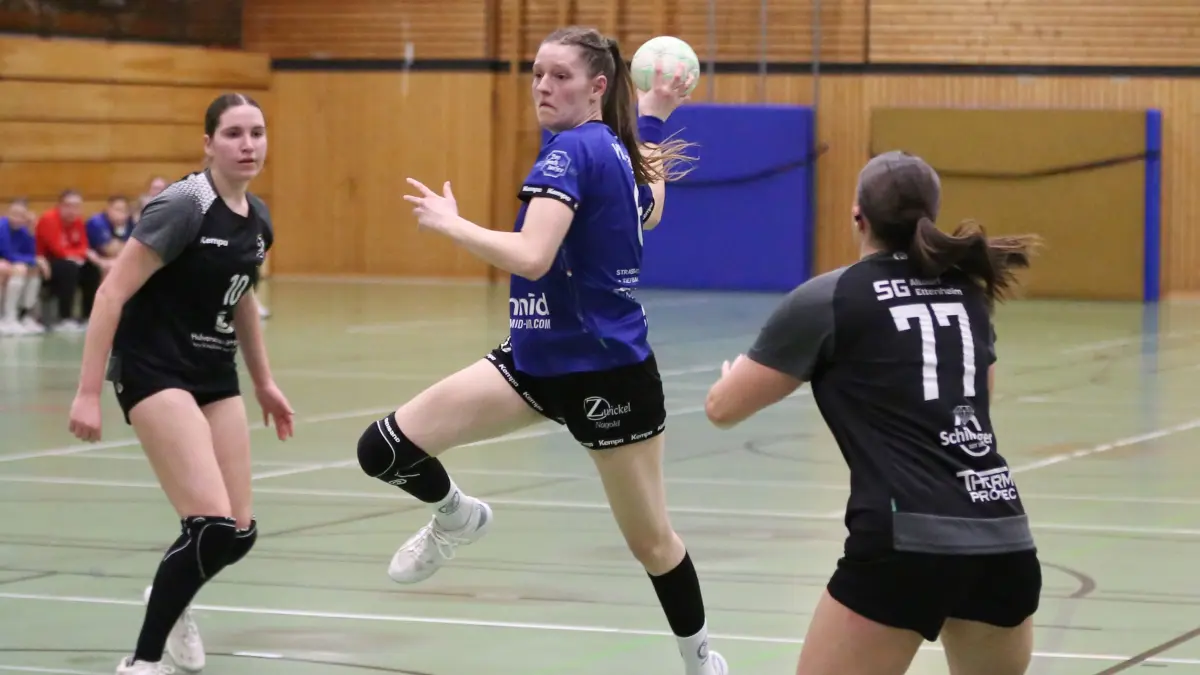 VfL Nagold Handball, Alena Wolf, Heimsieg 28.2.26 gegen die SG Altdorf/Ettenheim.