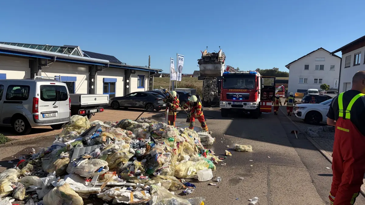 Die Feuerwehr hat den Brand gelöscht