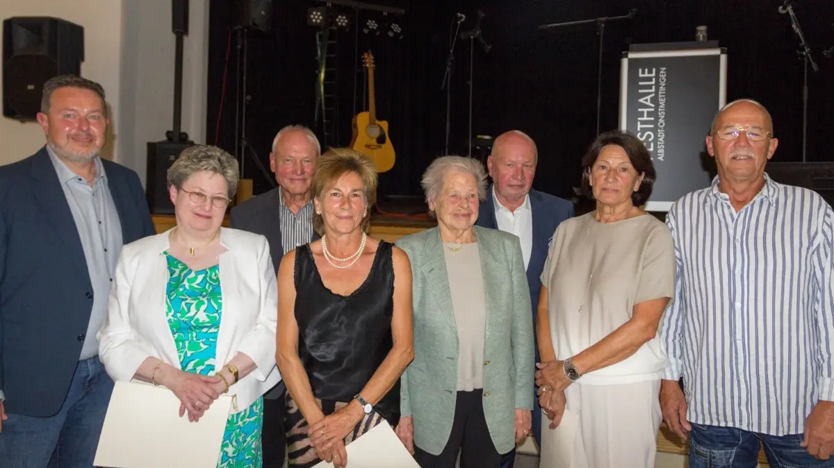 Zum 50-jährigen Bestehen des Tennisclubs Onstmettingen konnten verdiente Mitglieder geehrte werden.