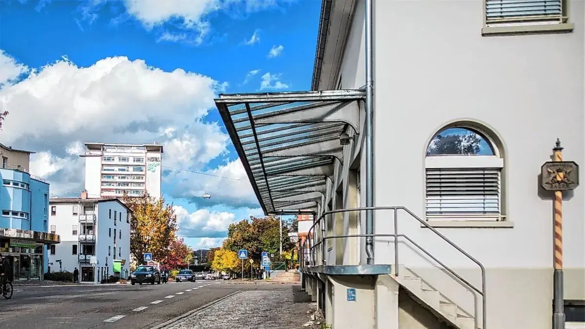 In Stetten soll unmittelbar hinter dem Zoll ein neues Quartier entstehen, das unter anderem 80 neue Mietwohnungen umfasst. Die Stadt hat weitere Weichen gestellt. (Archivfoto)