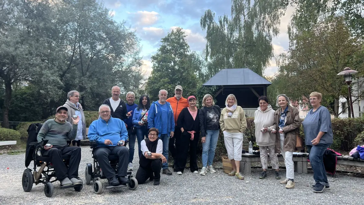Boule im Uhlandsgarten