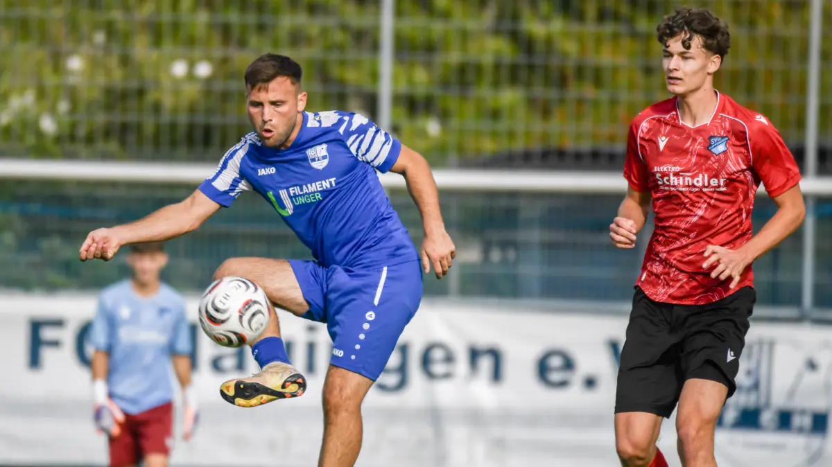 Moritz Keller und der FC Hauingen gastieren bei der SG Stühlingen/Weizen.