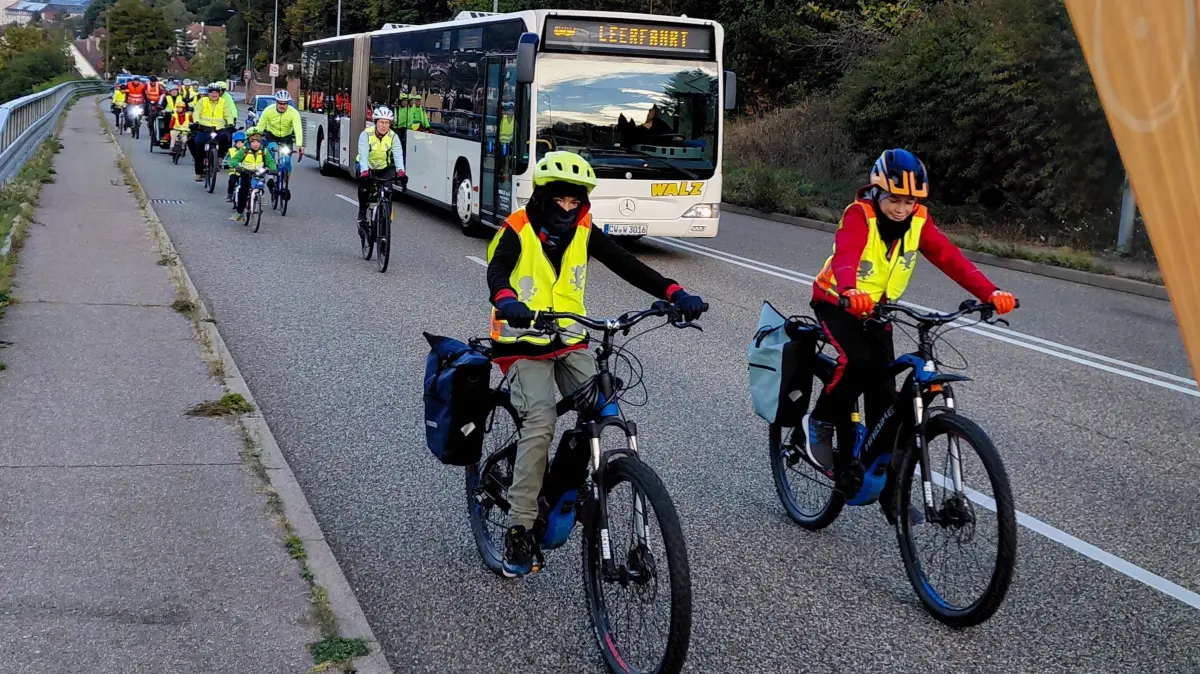 Der Calwer ADFC setzt sich dafür ein, dass der Schulweg für Kinder und Jugendliche sicher ist und dass das Radfahren Spaß macht.