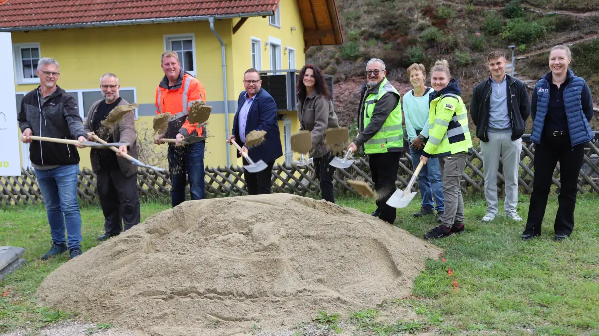 Spatenstich Breitband