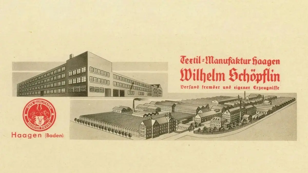 Die Schöpflin Stiftung hat in einer Studie die Rolle des Versandhauses Schöpflin in der NS-Zeit untersuchen lassen. Diese Beschäftigung mit der eigenen Geschichte gab den Anstoß für die neue Veranstaltungsreihe.