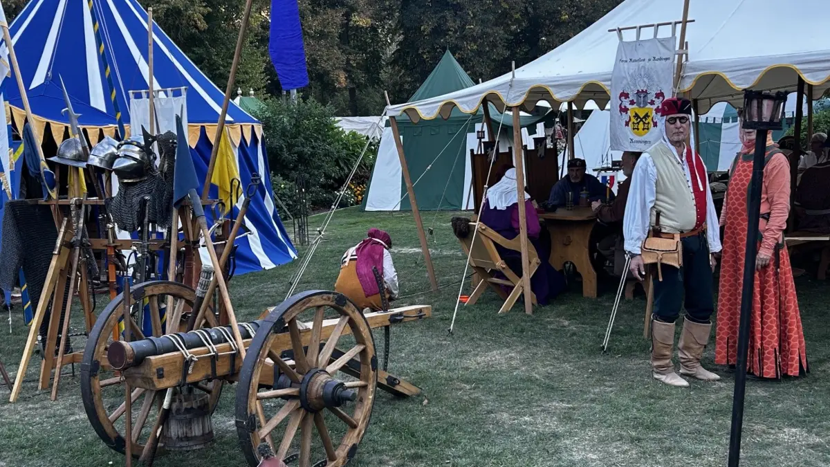 Einblicke ins Mittelalter bietet das Spektakulum im Liebenzeller Kurpark.