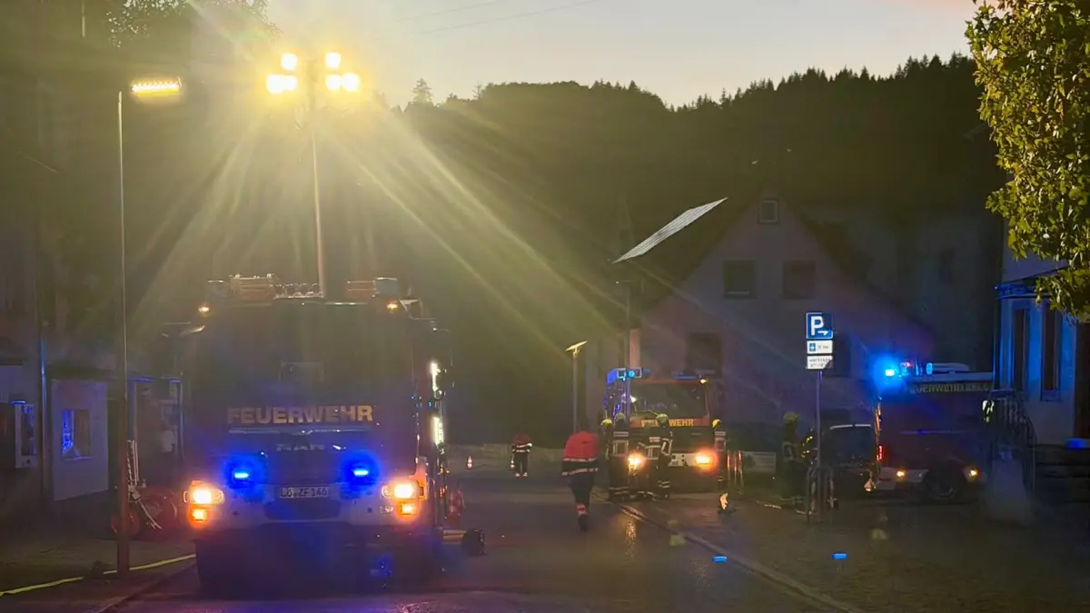 Der Einsatz in Atzenbach war schnell wieder vorbei.