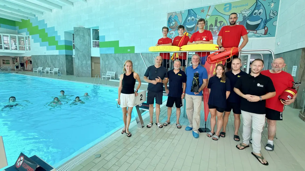 Der Aktionstag des CDU-Kreisverbands rund ums Thema Schwimmen und Wasserkompetenz im aquasol kommt bestens an