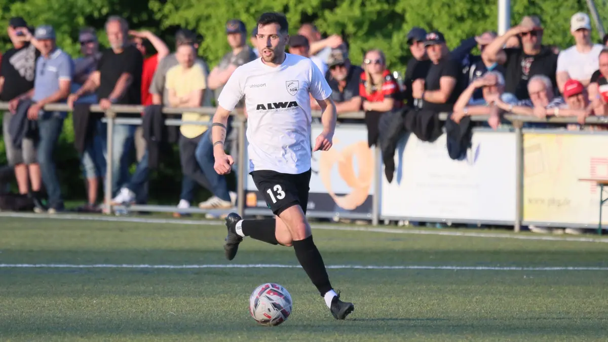 Matteo Stefania erzielte den einzigen Treffer im Aufsteigerduell zwischen der SG Deißlingen/Lauffen und der SG Dettingen/Glems im dem die Gastgeber mit 1:0 die Oberhand behielten.