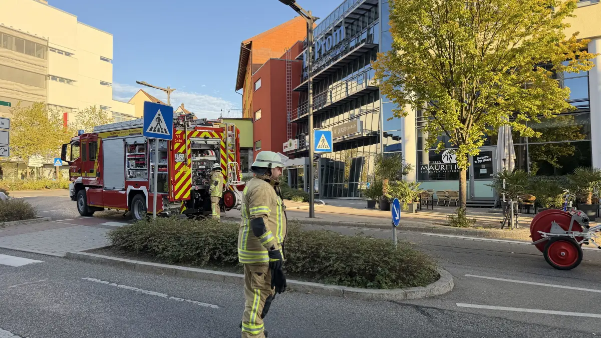 Feuerwehreinsatz im Schwenninger Le Prom