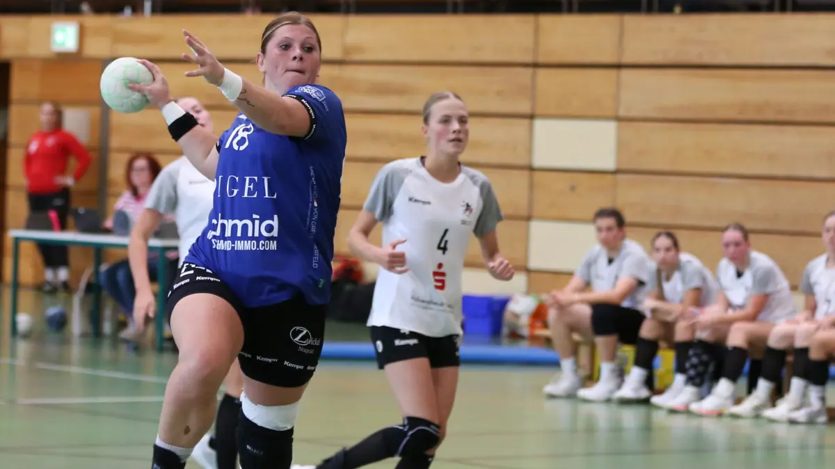 Nastja Seydt steuerte elf Tore zum Sieg des VfL Nagold bei.