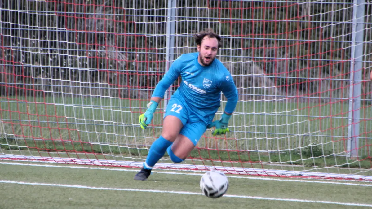 Torwart Niklas Uhl feierte gegen die SG Dettingen/Glems einen „Shut-out“.