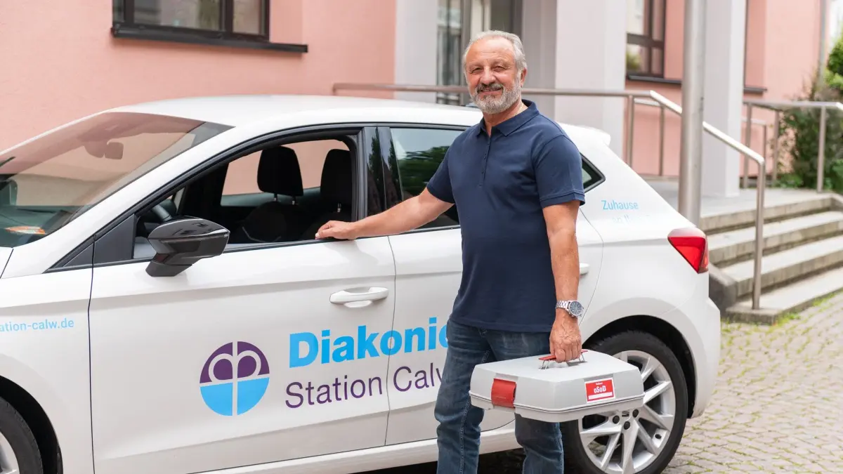 Essen auf Rädern ist eine von vielen Leistungen der Diakoniestation Calw.