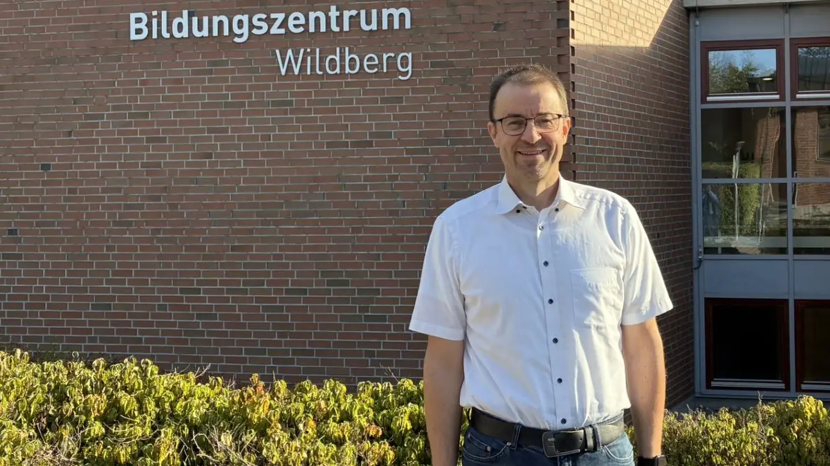 Bernd Jung ist neuer Rektor am Bildungszentrum Wildberg.