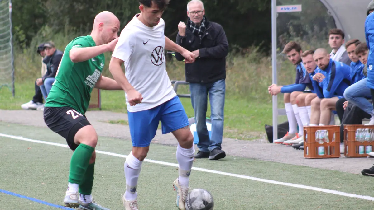 Johannes Wöhrle erzielte für den SV Niedereschach in der A1 beim 7:1 gegen Grüningen fünf Treffer.