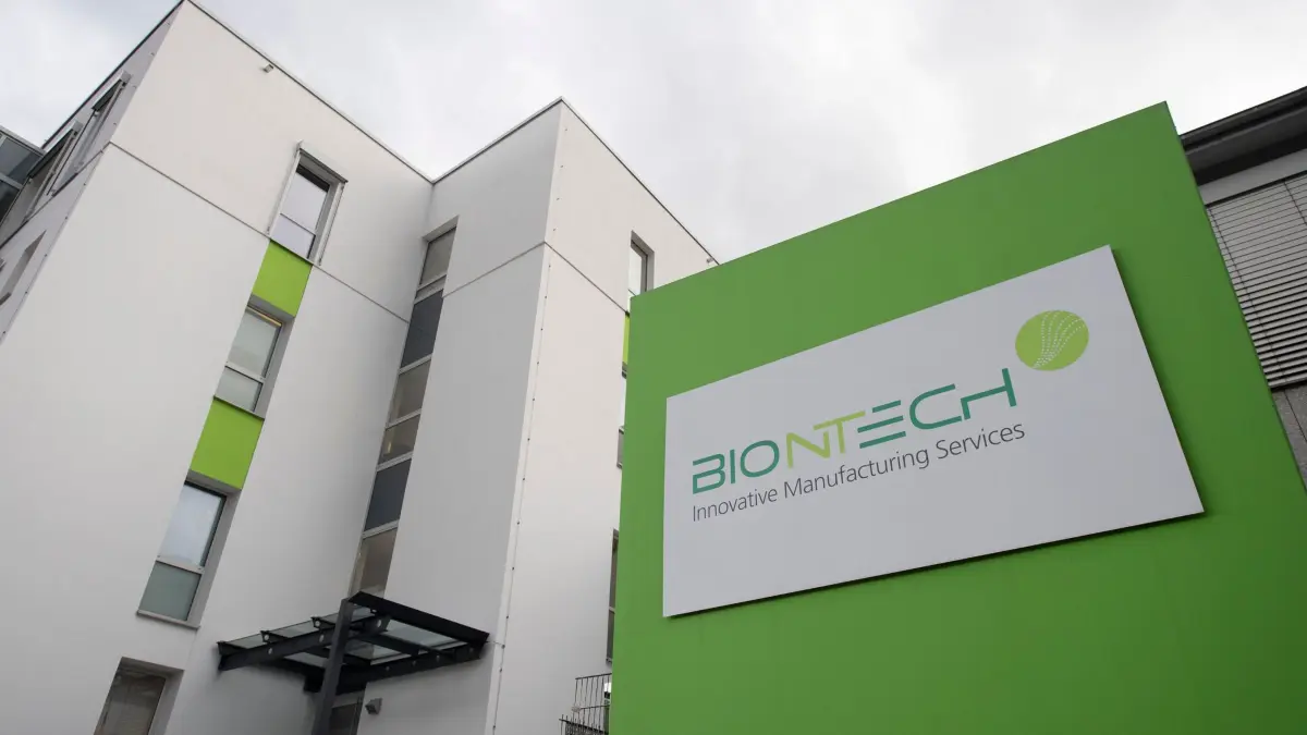 Biontech legt Quartalszahlen vor: Die neue Biotech-Niederlassung in Idar-Oberstein. Das Unternehmen legt am Montag (10.05.21) seine Quartalszahlen vor. (zu dpa: «Keine Käufer gefunden - drei Biontech-Werke machen dicht»)