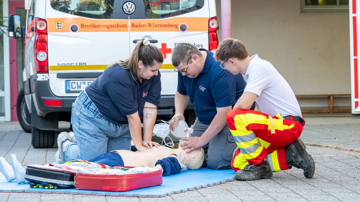 Der DRK-Kreisverband Calw e.V. hält in Rohrdorf seine Herztage ab.