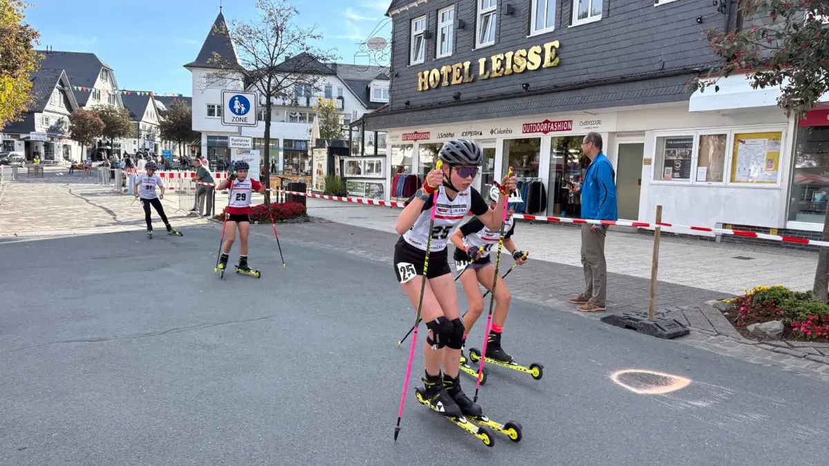 Emilia Müller vom DAV Ulm (Startnummer 25) war in Winterberg am Start.