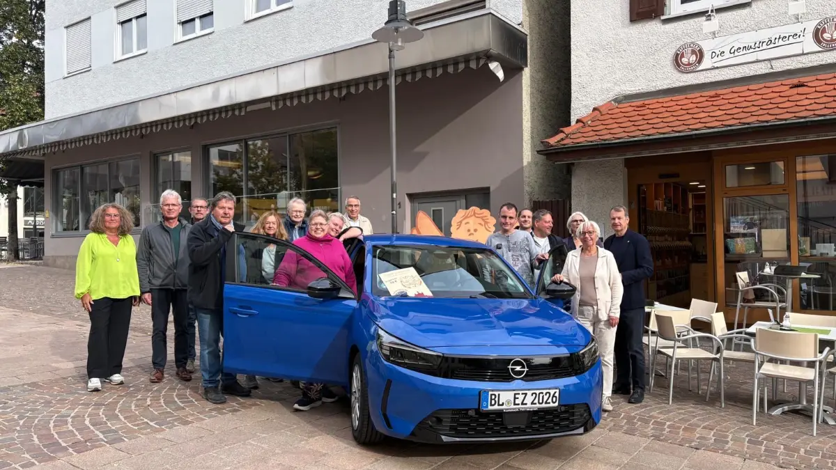 Als Hauptgewinn winkt ein Opel Corsa.