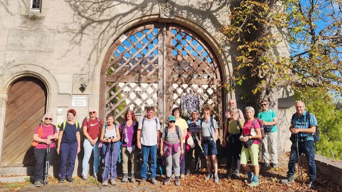Panoramawanderung Botanischer Garten Tübingen nach Unterjesingen am 27.09.