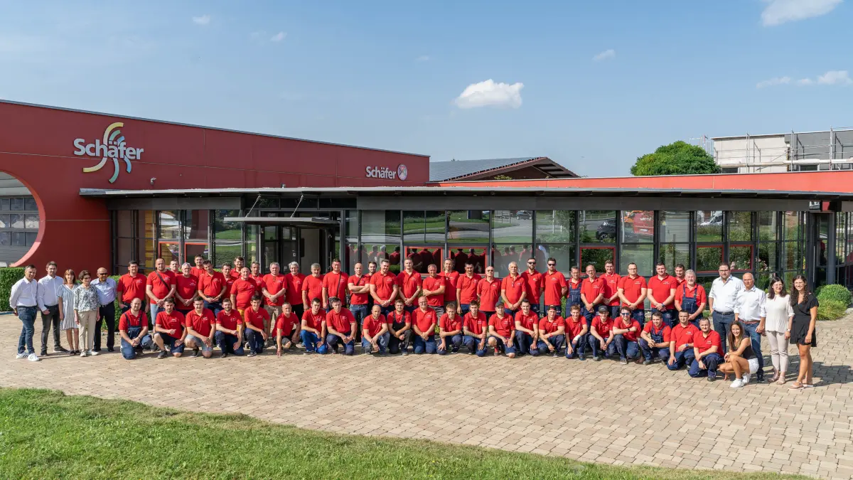Das Team der Schäfer intelligente Haustechnik GmbH in Dotternhausen.