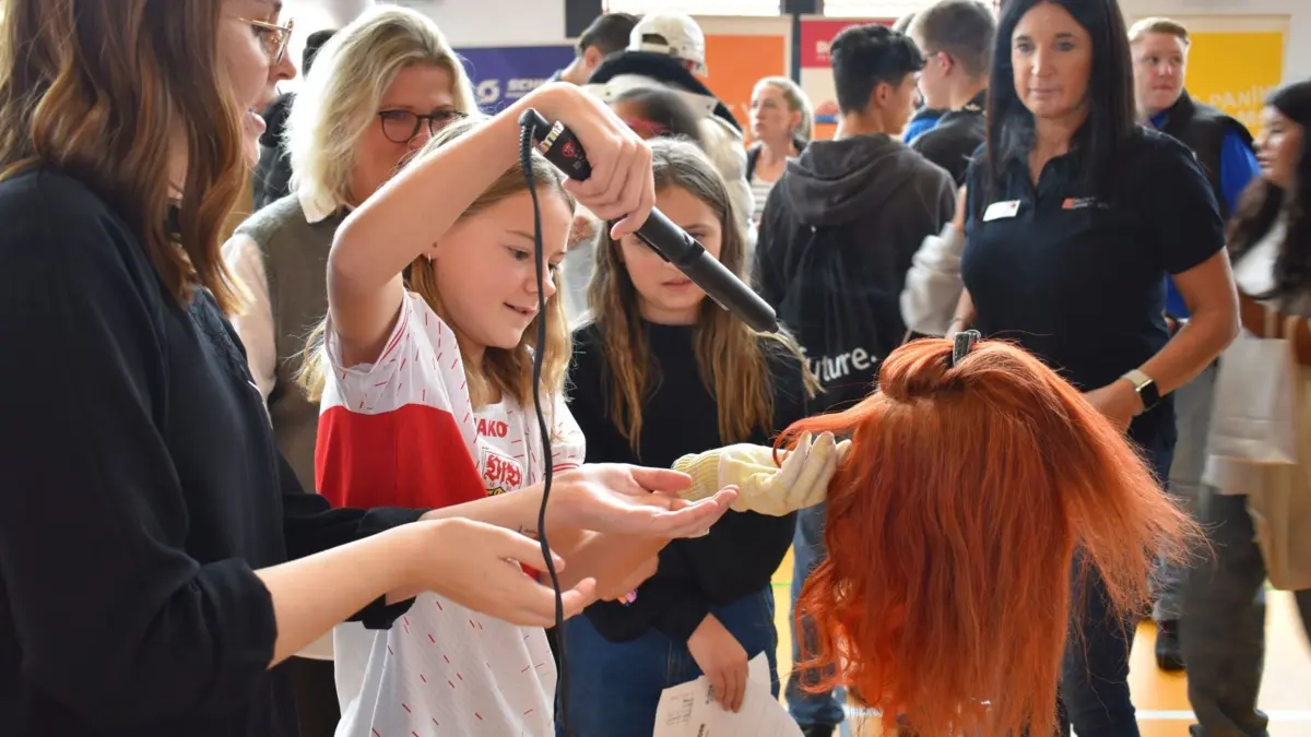 Mitmachen und ausprobieren ist ein zentrales Element der Regionalen Berufsfmesse in Villingendorf.