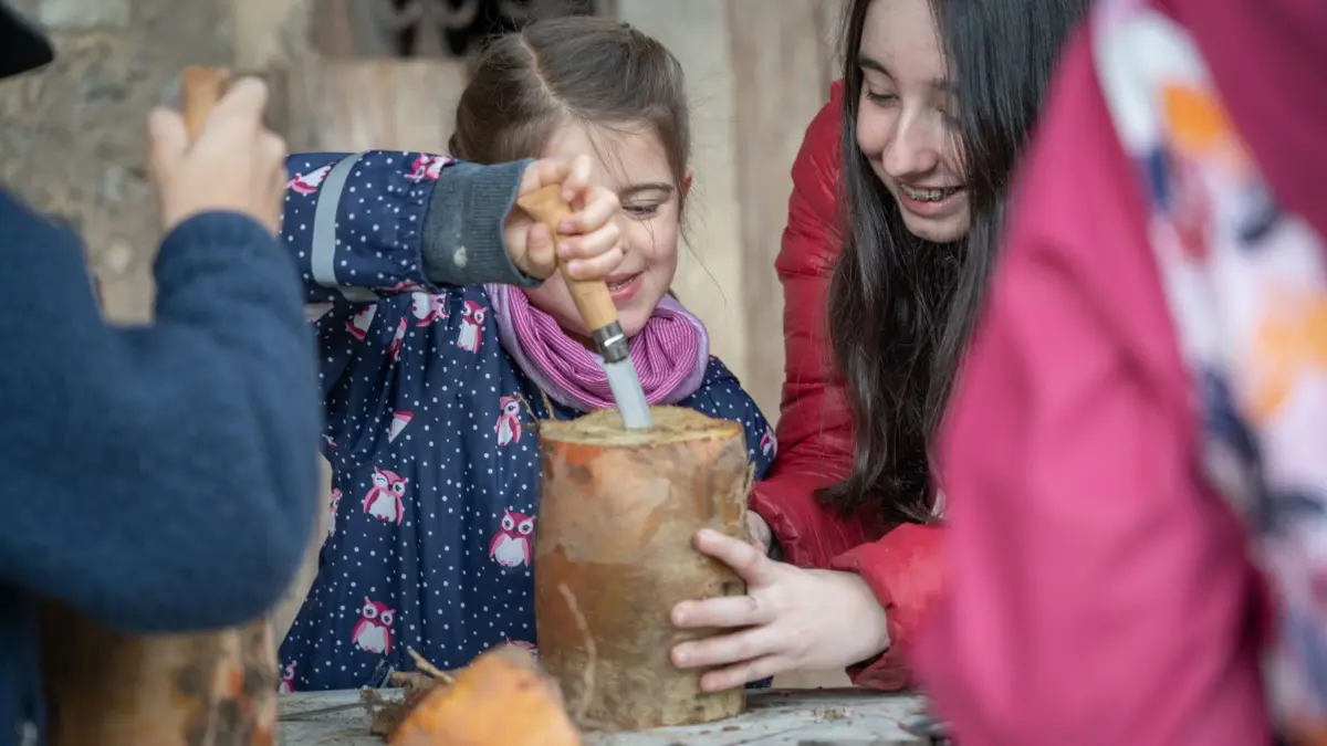 Es gibt mehrere Mitmachangebote für Kinder und Familien