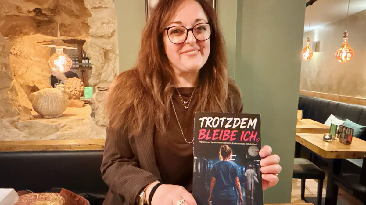 „Trotzdem bleibe ich“ ist der Titel des Buches von Silvia Perugino aus Rottweil.