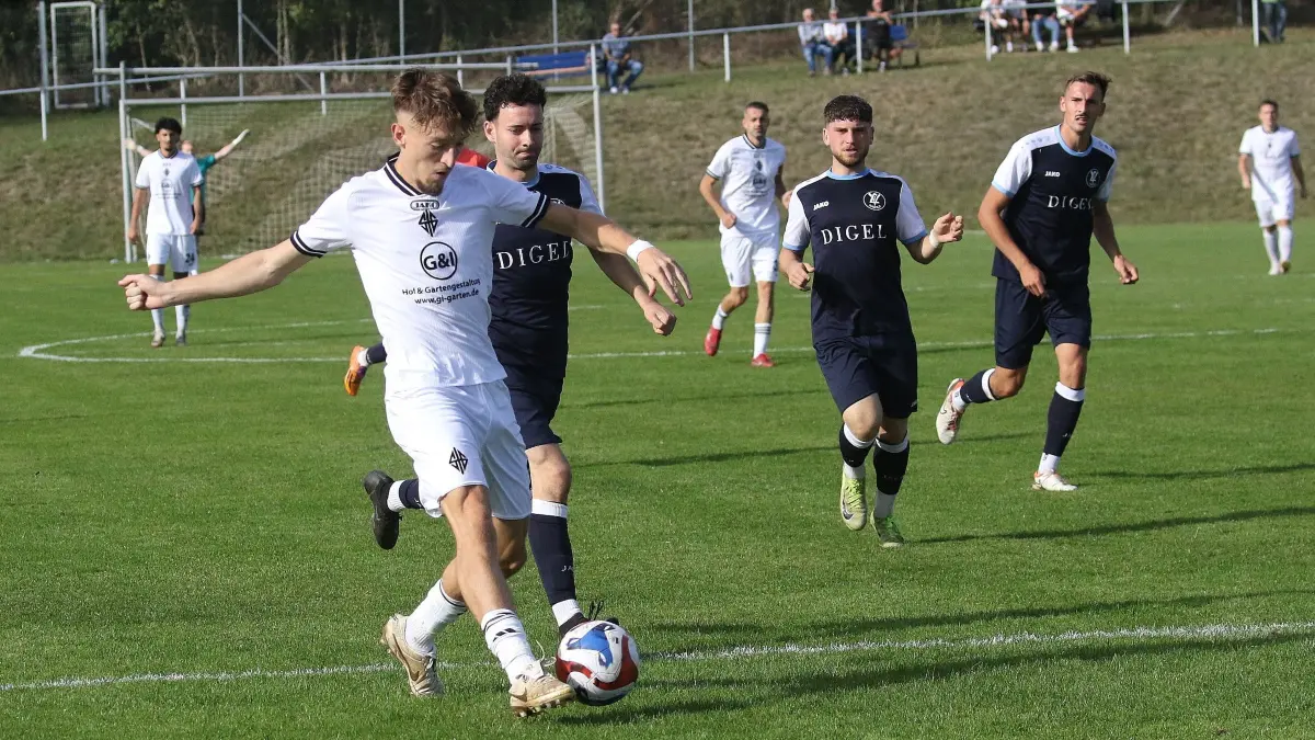 Edison Behramaj wartet bislang noch auf sein erstes Tor für die SF Gechingen.