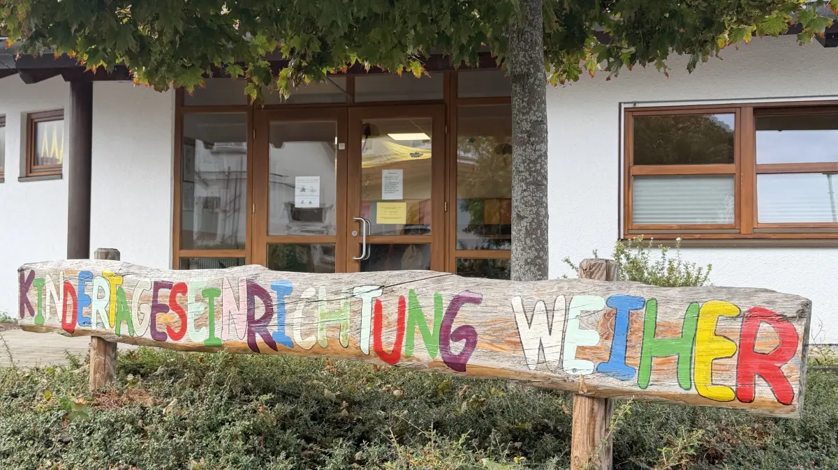 Neue Plätze sollen in der Weiher-Kita entstehen.