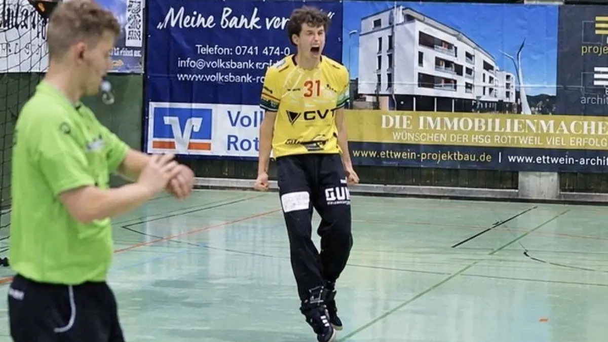 HSG-Torhüter Christoph Endres könnte nach seiner überzeugenden Leistung im vergangen Heimspiel erneut ein wichtiger Faktor sein, um die Punkte in Rottweil zu halten.