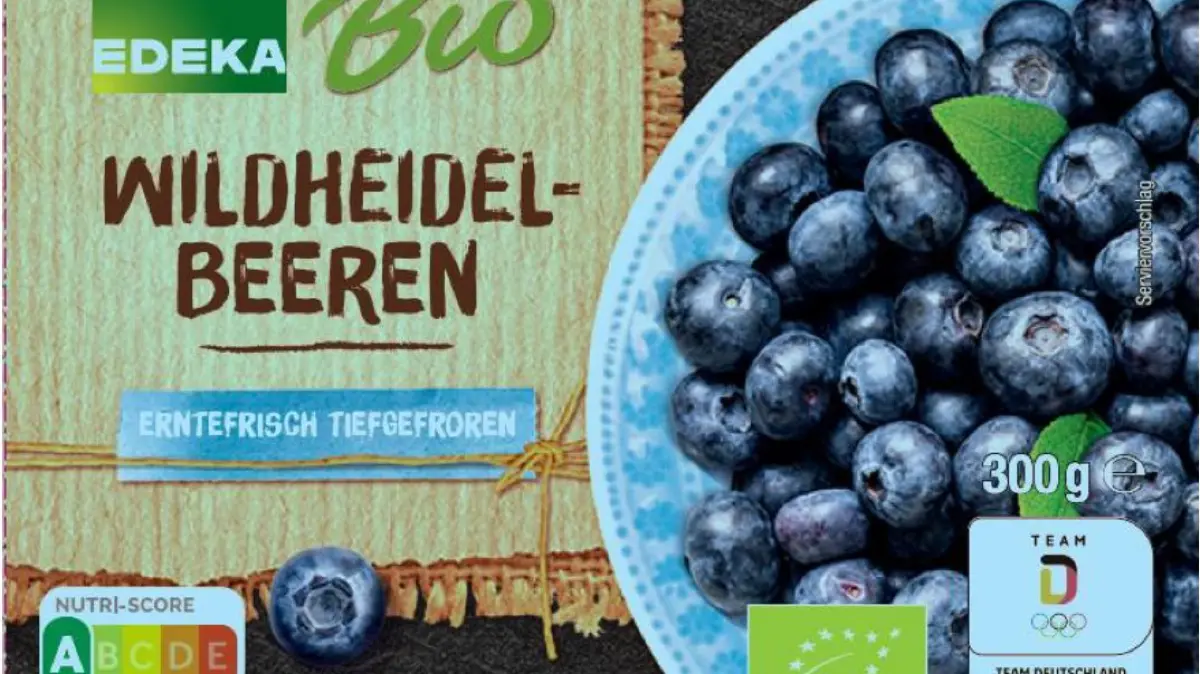 Wildheidelbeeren mit Salmonellen