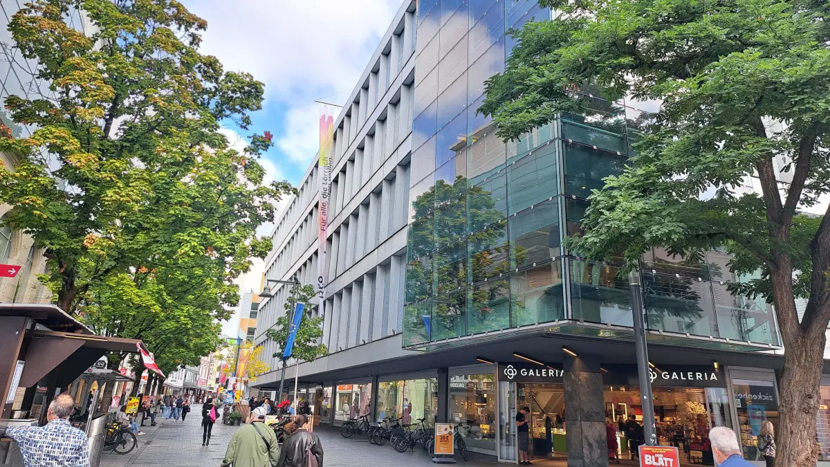 Die Galeria-Filiale in Lörrach ist eine der besseren.