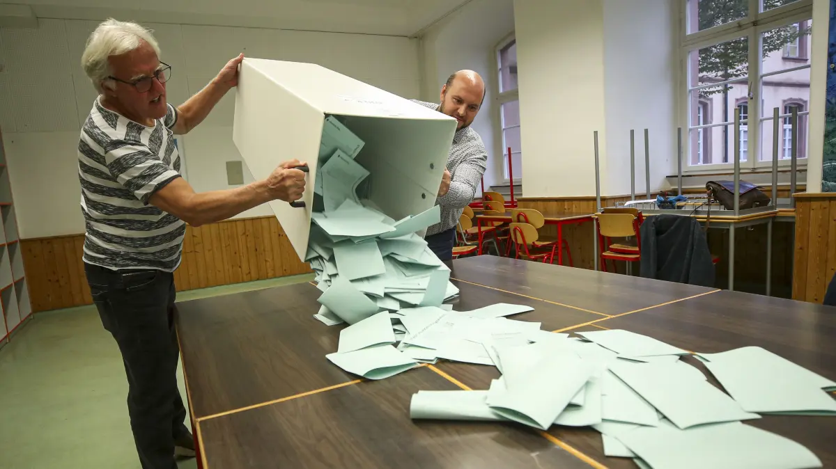 Wahlurne OB-Wahl Villingen-Schwenningen
