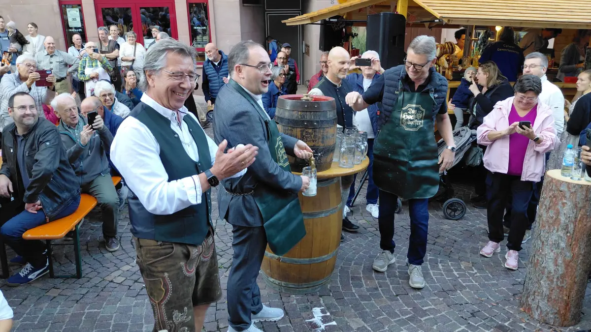 In Calw wurde am Freitagabend Oktoberfest gefeiert.