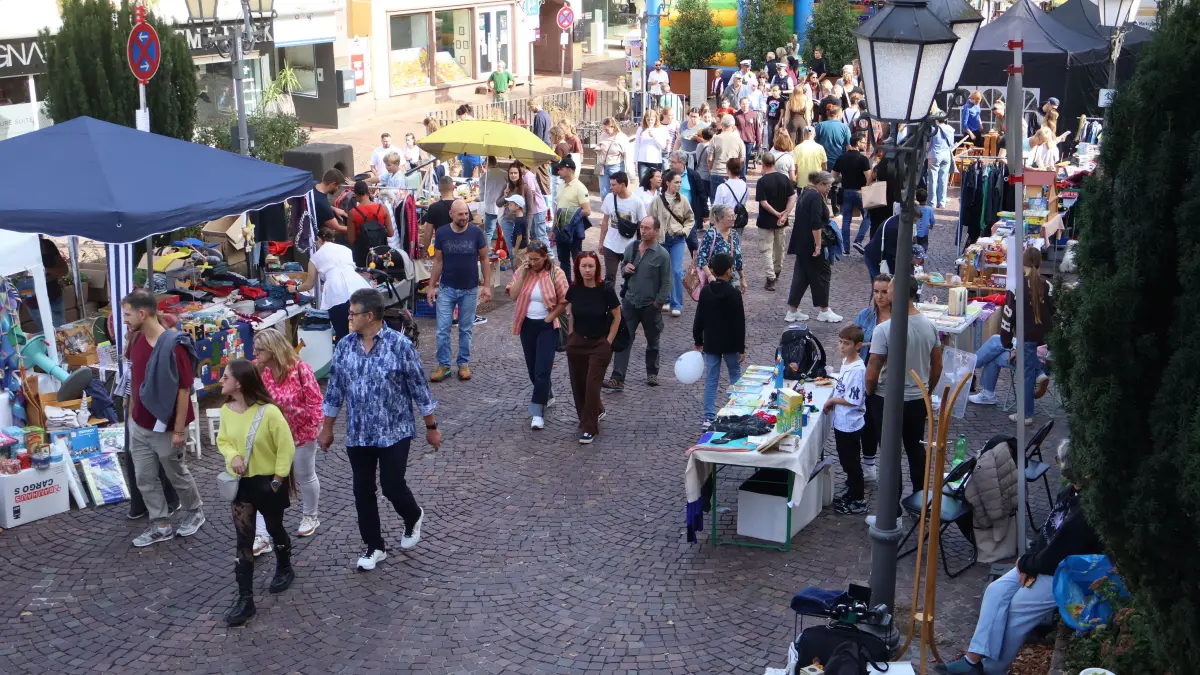 Beim verkaufsoffenen Feiertag herrschte wie gewohnt ordentlich Betrieb in der Calwer Innenstadt.