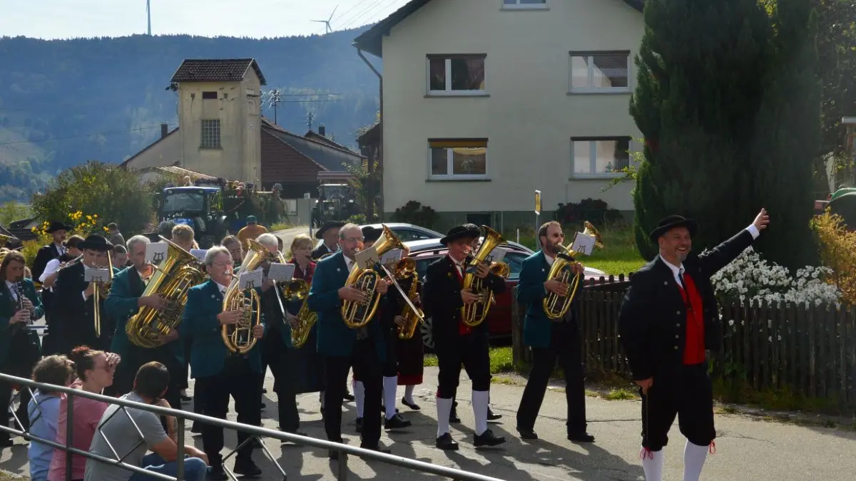 Beste Stimmung beim Erntedankfest