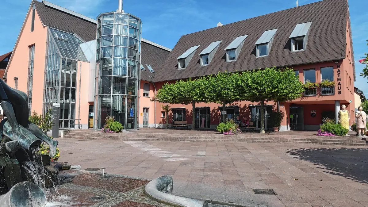Das Rathaus in Neuenburg