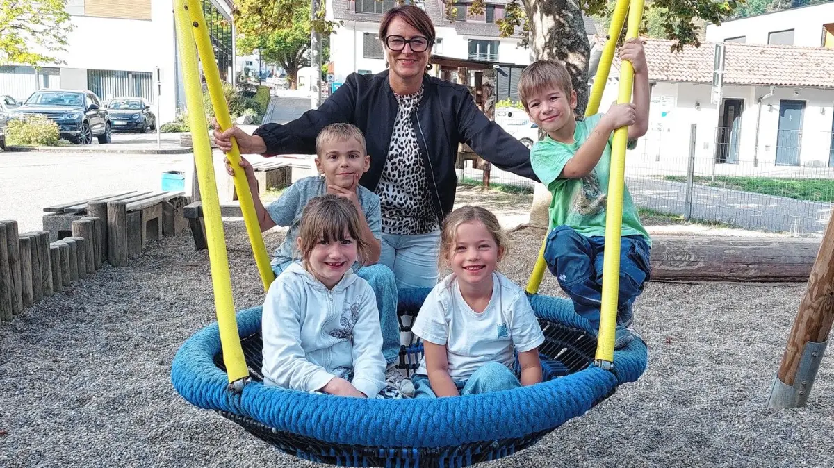Katja Zagermann schätzt den Umgang mit den Schülern. Auch als Schulleiterin hält sie den Kontakt zu den Kindern.