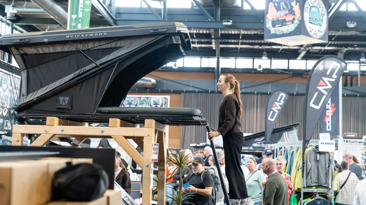Rund 18.000 Besucher haben in Freiburg einen Einblick in die Campingwelt erhalten.