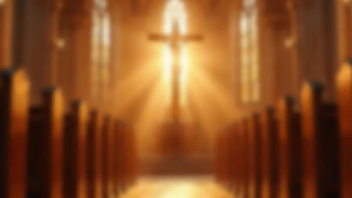 Kirche Kirchenbank Opfer Altar beten Symbolfoto NUR SCHWABO