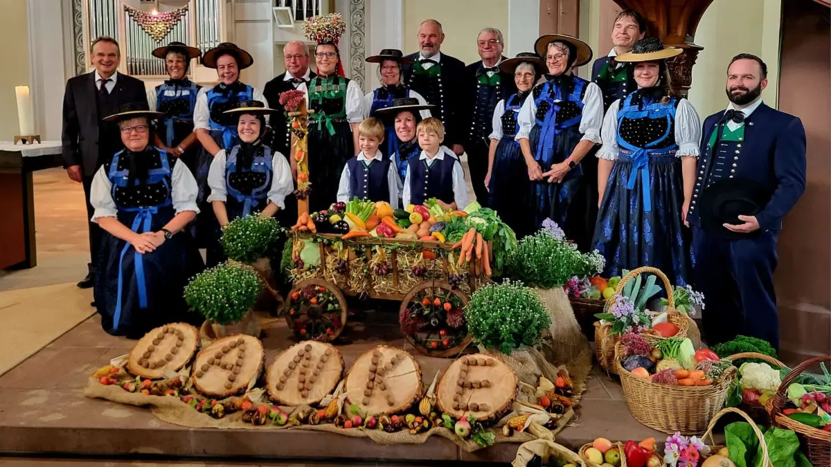 Erntedank in der evangelischen Stadtkirche