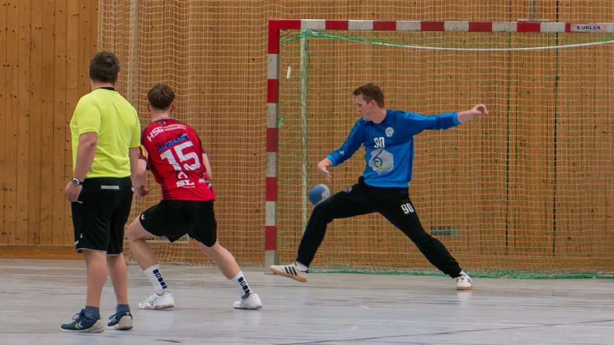 HBK-Keeper Felix Kuntz im Einsatz