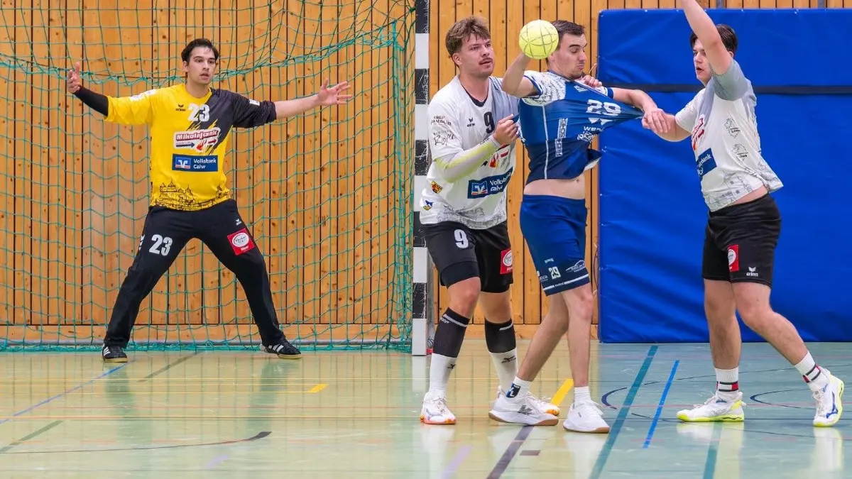 Erfolgsfaktor starke Abwehr – Vincent Goldmann und Tillmann Kotas.
