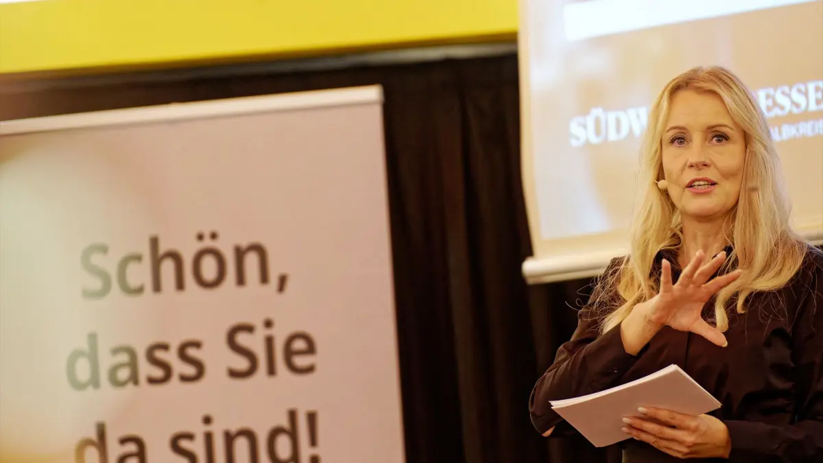 Moderatorin Nadin Buschhaus führte durch den Abend.