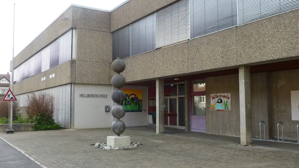 Die Hellbergschule soll in den kommenden Jahren als Realschule stark erweitert werden.