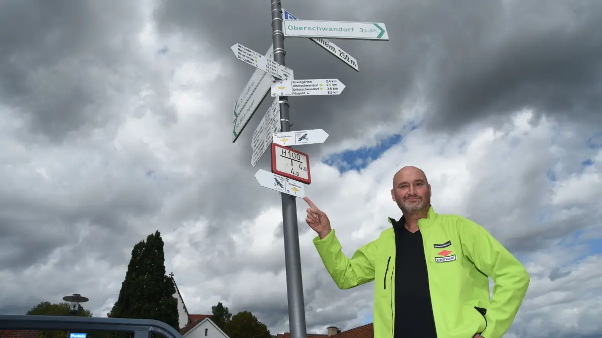 Wegewart Schwarzwaldverein Haiterbach, Uwe Renz